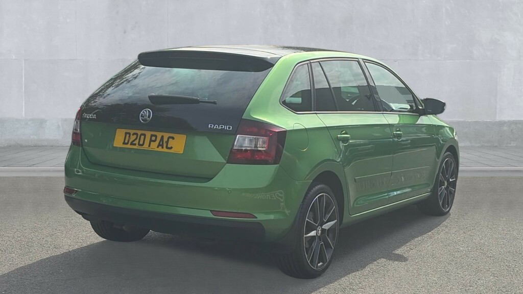 Skoda Rapid Spaceback 1.0 Tsi 95Ps Se Sport Spaceback Hatchback Red #8
