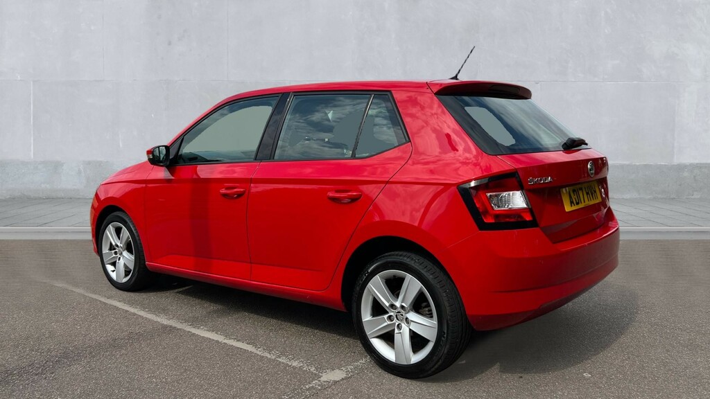 Skoda Fabia Fabia 1.2 Tsi Se L Dsg Red #3