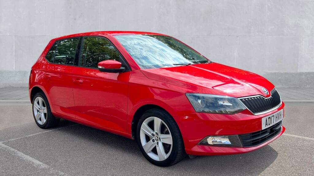 Skoda Fabia Fabia 1.2 Tsi Se L Dsg Red