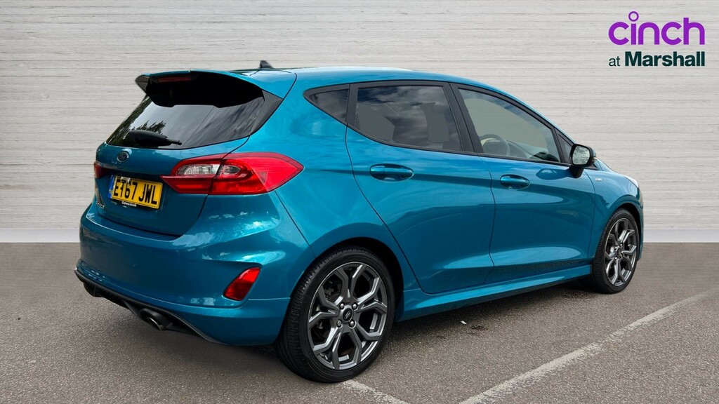 Ford Fiesta Fiesta 1.0 Ecoboost 140 St-line ET67JWL Blue #3