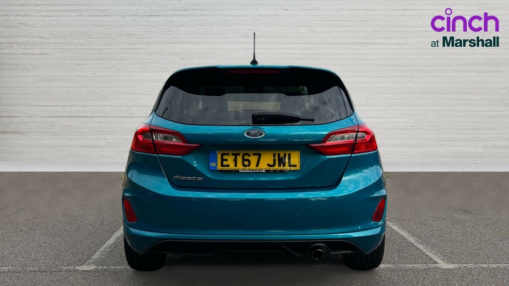 Ford Fiesta Fiesta 1.0 Ecoboost 140 St-line ET67JWL Blue #4