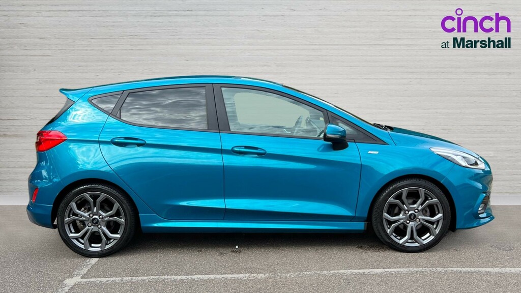 Ford Fiesta Fiesta 1.0 Ecoboost 140 St-line ET67JWL Blue #2