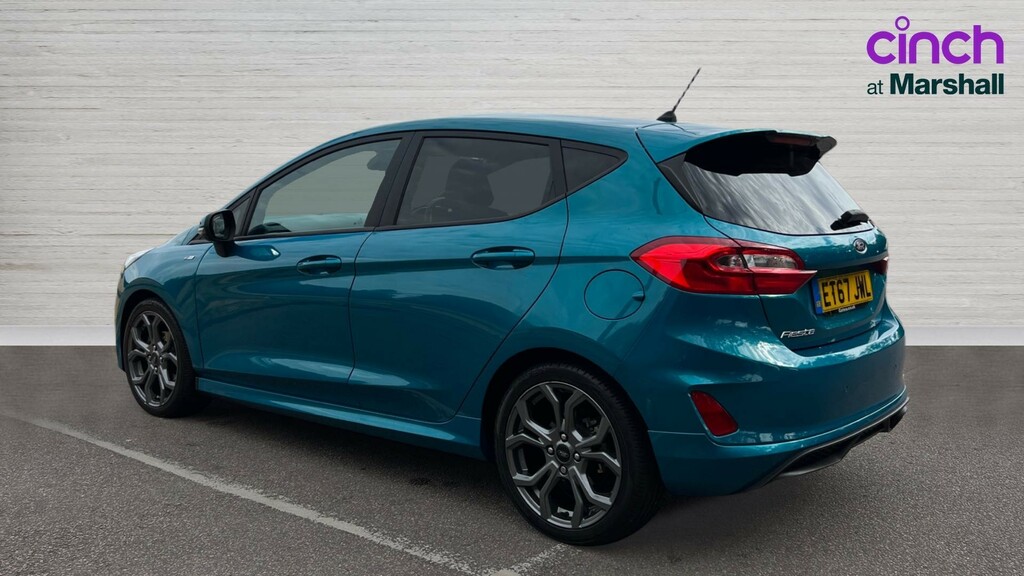 Ford Fiesta Fiesta 1.0 Ecoboost 140 St-line ET67JWL Blue #5