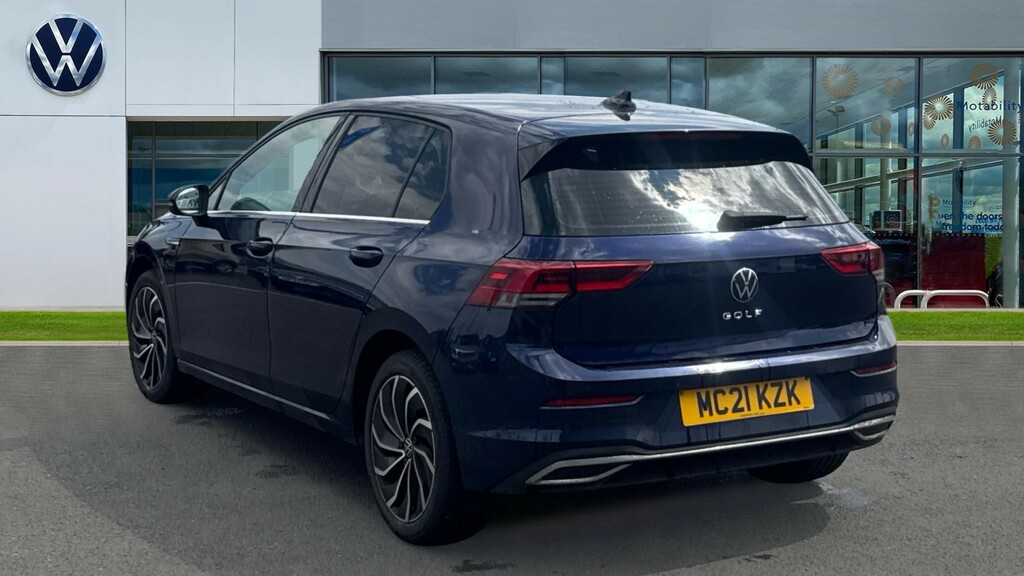 Volkswagen Golf Golf 1.5 Tsi Style MC21KZK Blue #3