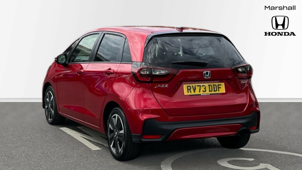 Honda Jazz Jazz 1.5 I-mmd Hybrid Advance Ecvt Red #3