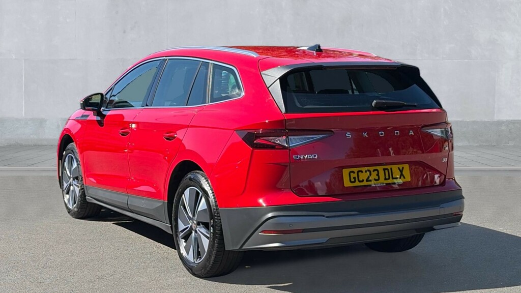 Skoda ENYAQ Enyaq 150Kw 80 Ecosuite 82Kwh 125Kw GC23DLX Red #3
