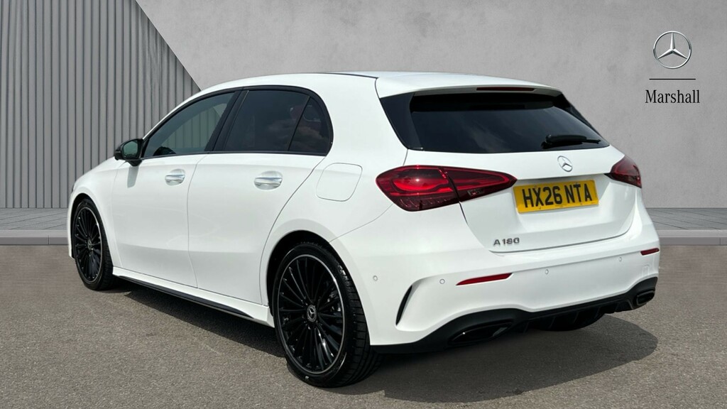 Mercedes-Benz A Class A Class A180 Amg Line Premium Plus HX26NTA White #2