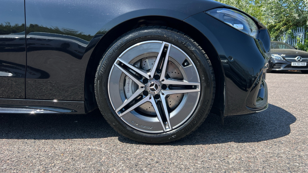 Mercedes-Benz C Class C 300 E Amg Line Premium Blue #5