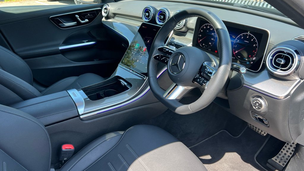 Mercedes-Benz C Class C 300 E Amg Line Premium Blue #3