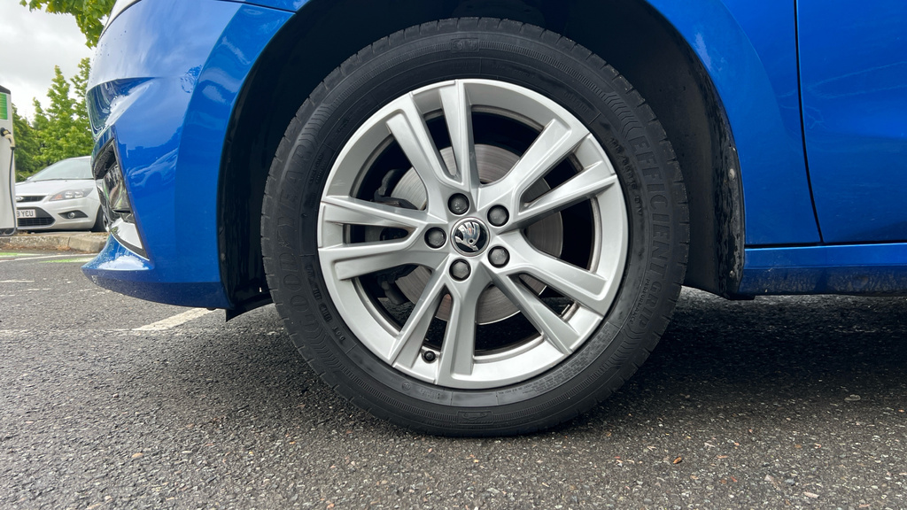 Skoda Fabia Fabia 1.0 Tsi 116 Se L Dsg Blue #5