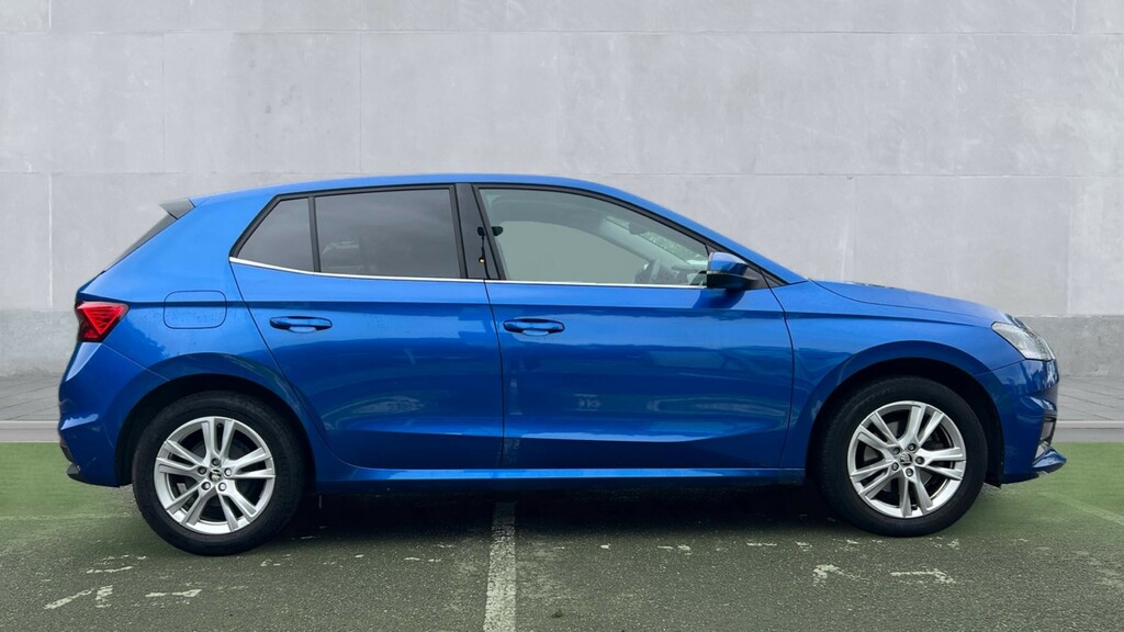 Skoda Fabia Fabia 1.0 Tsi 116 Se L Dsg Blue #4