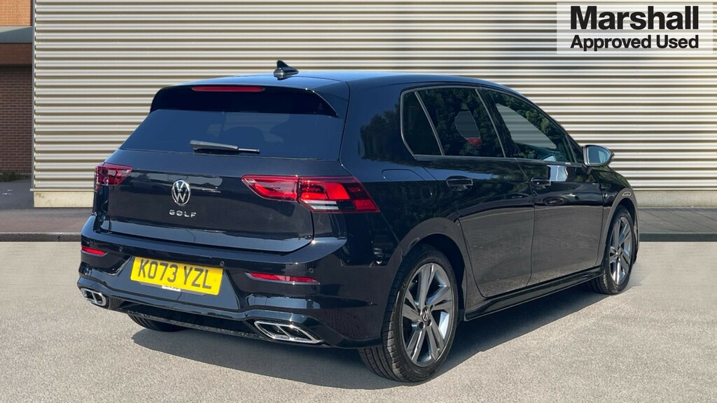 Volkswagen Golf Golf 2.0 Tdi 150 R-line Dsg KO73YZL Black #3