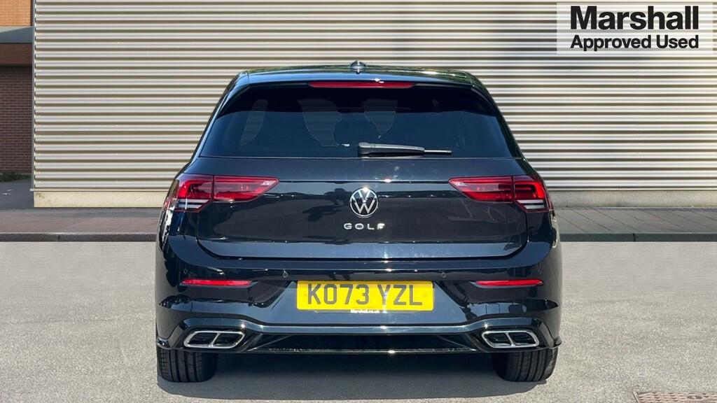 Volkswagen Golf Golf 2.0 Tdi 150 R-line Dsg KO73YZL Black #4
