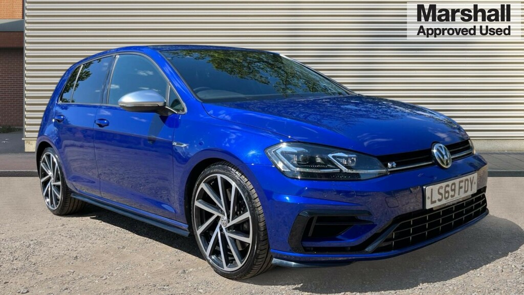 Volkswagen Golf Golf 2.0 Tsi 300 R 4Motion Dsg Blue