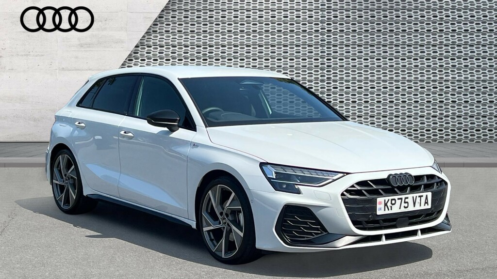Audi A3 A3 1.5 Tfsi 150 Black Edition S Tronic White