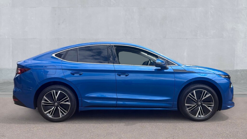 Skoda ENYAQ Enyaq Coup- Edition 85 82 Kwh 286 Ps Single Speed Blue #4
