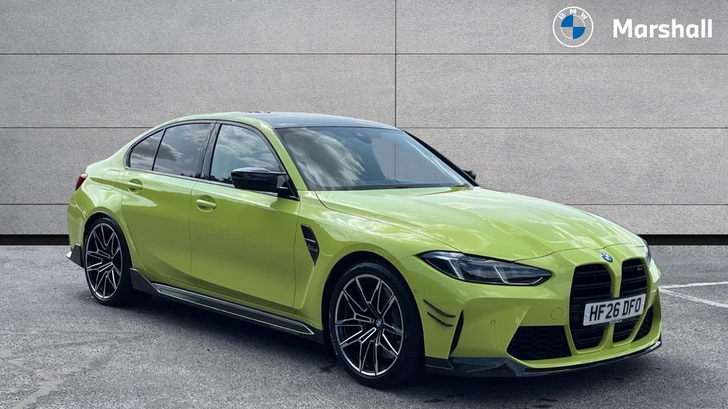 BMW M3 M3 Xdrive 530 Competition M Step Yellow