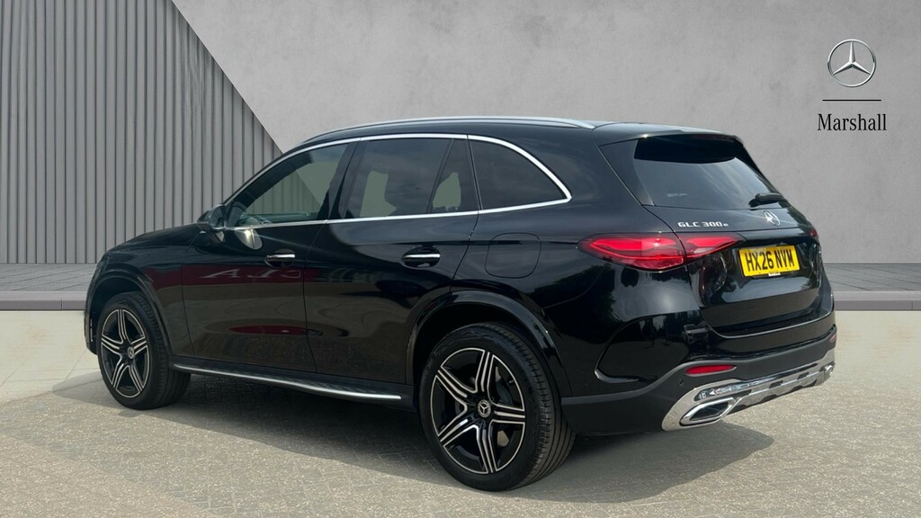 Mercedes-Benz GLC Class Glc 300E 4Matic Amg Line Premium Pan HX26NVM Black #2