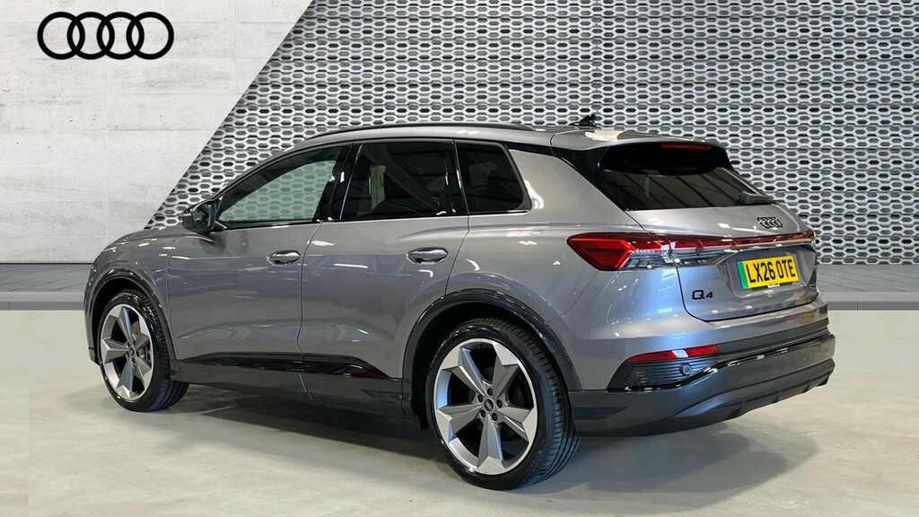 Audi Q4 E Tron Audi Q4 E-tron Estate 210Kw Perf 82Kwh Black Editi Grey #3
