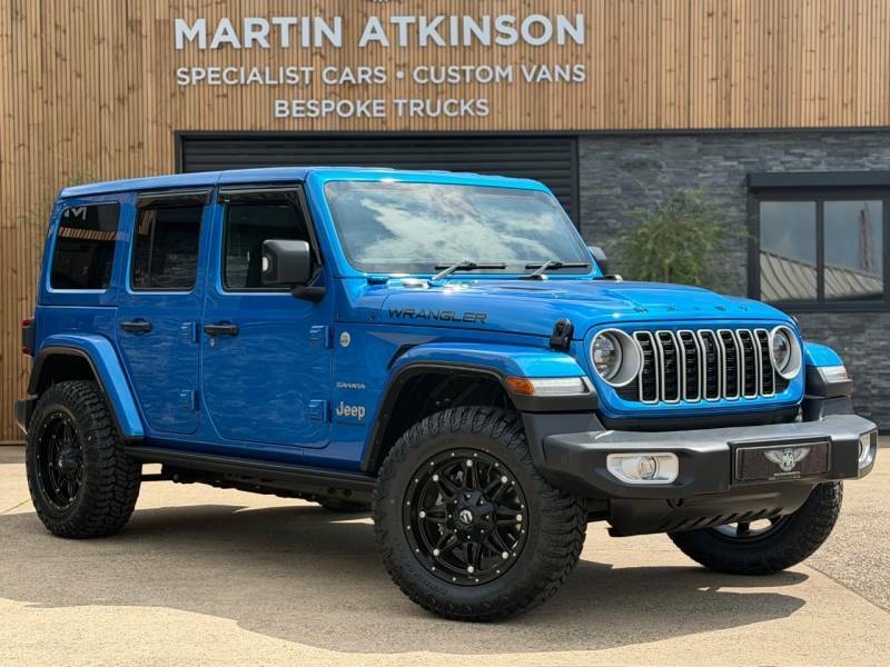Jeep Wrangler 2.0 Gme Sahara - 2024 74 Blue #2