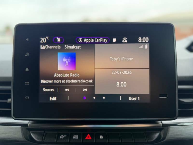 Renault Kangoo Ml19 Blue Dci 95 Advance Safety Van Grey #13