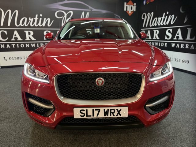 Jaguar F-Pace 2.0 P250i R-sport Suv SL17WRX Red #3