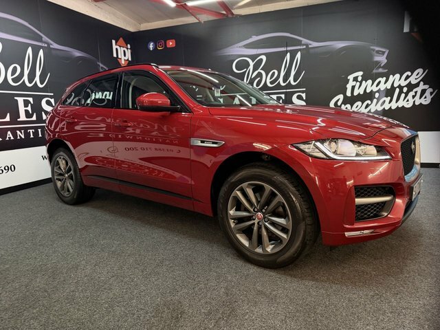 Jaguar F-Pace 2.0 P250i R-sport Suv Red