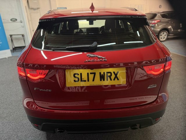Jaguar F-Pace 2.0 P250i R-sport Suv SL17WRX Red #5