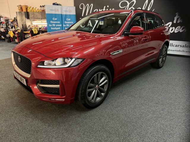 Jaguar F-Pace 2.0 P250i R-sport Suv SL17WRX Red #2