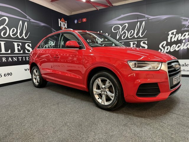 Audi Q3 2.0 Tdi Se Fsh Red
