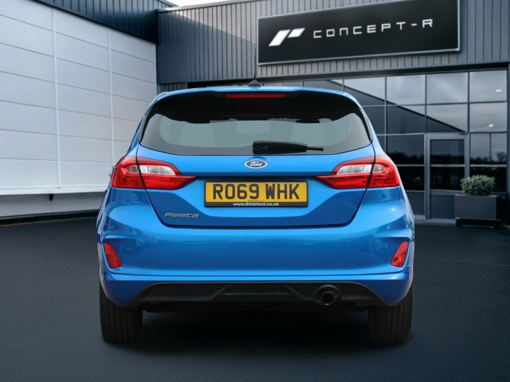 Ford Fiesta 1L St-line RO69WHK Blue #5