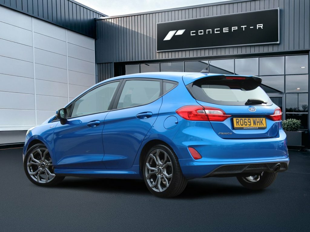 Ford Fiesta 1L St-line RO69WHK Blue #2