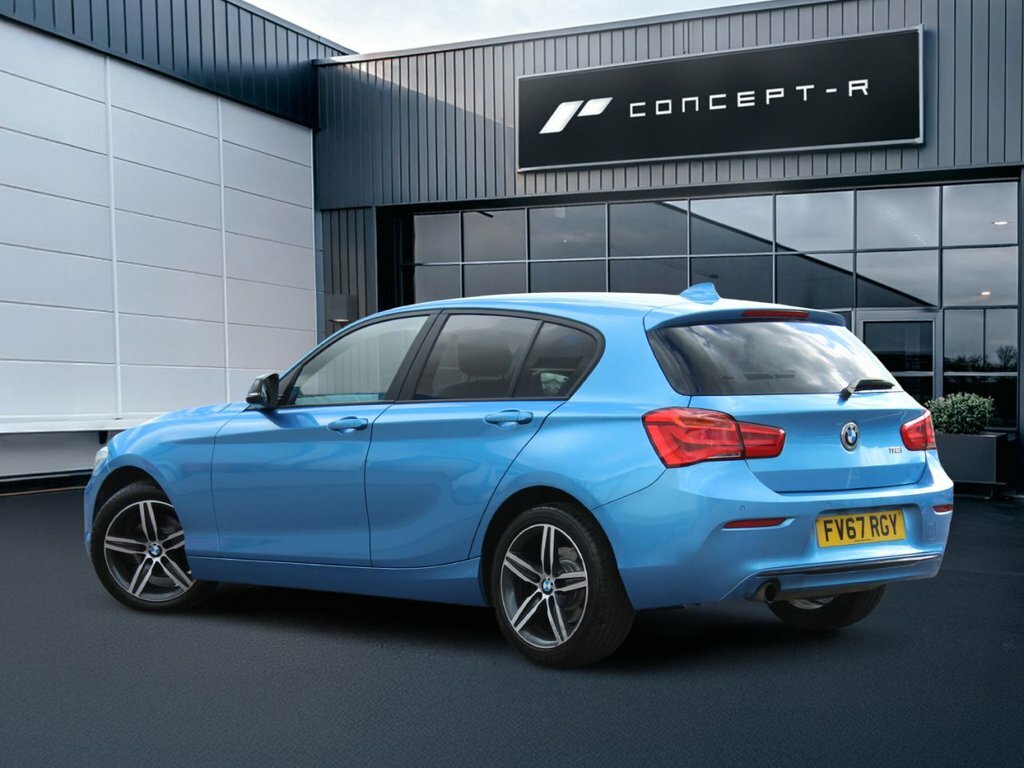 BMW 1 Series 1.5L Sport FV67RGY Blue #3