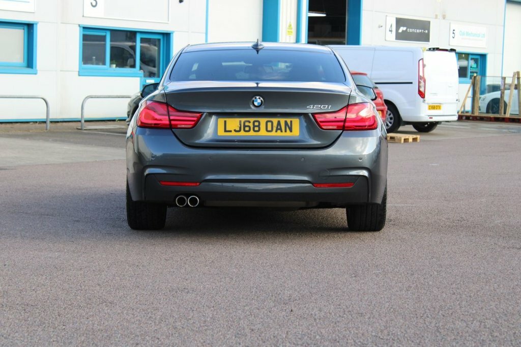 BMW 4 Series Gran Coupe 2L M Sport Grey #3