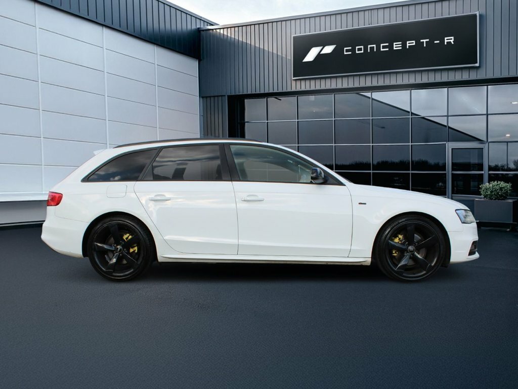 Audi A4 Avant 2L Black Edition White #3