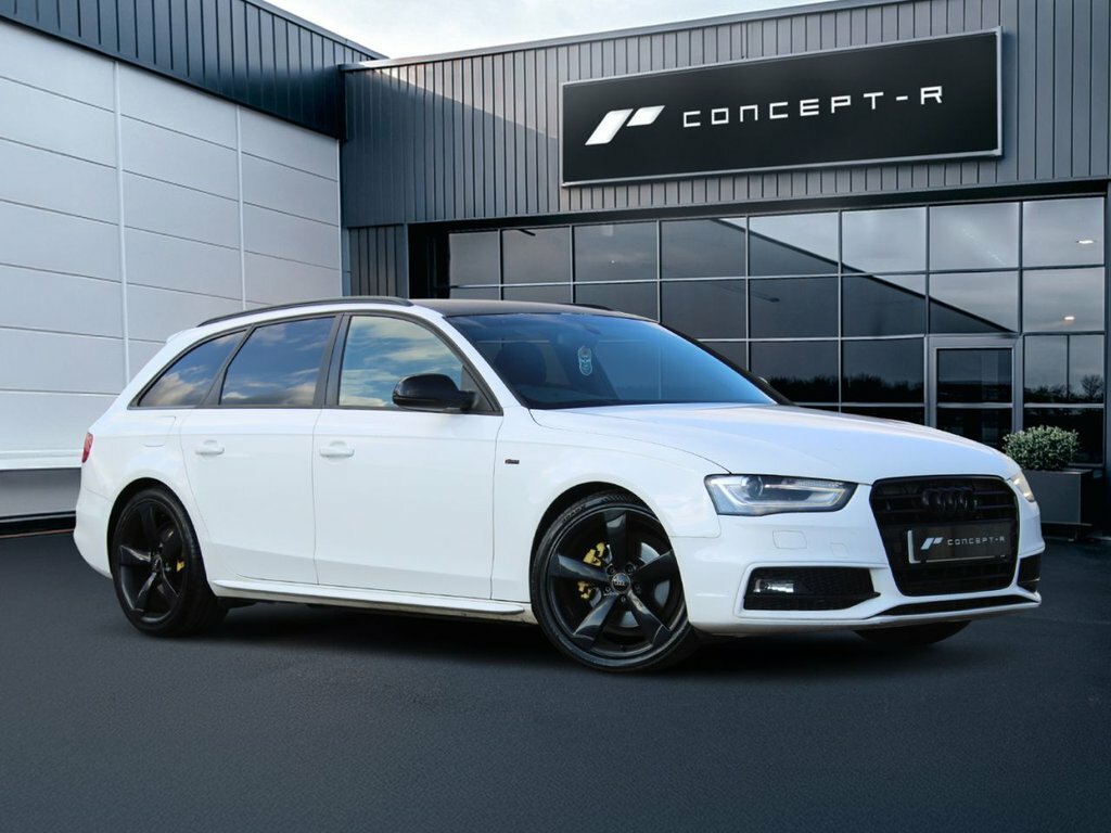 Audi A4 Avant 2L Black Edition White