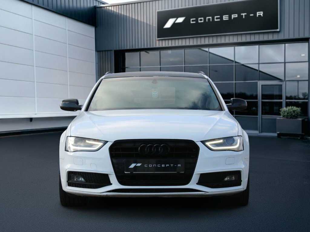 Audi A4 Avant 2L Black Edition White #4