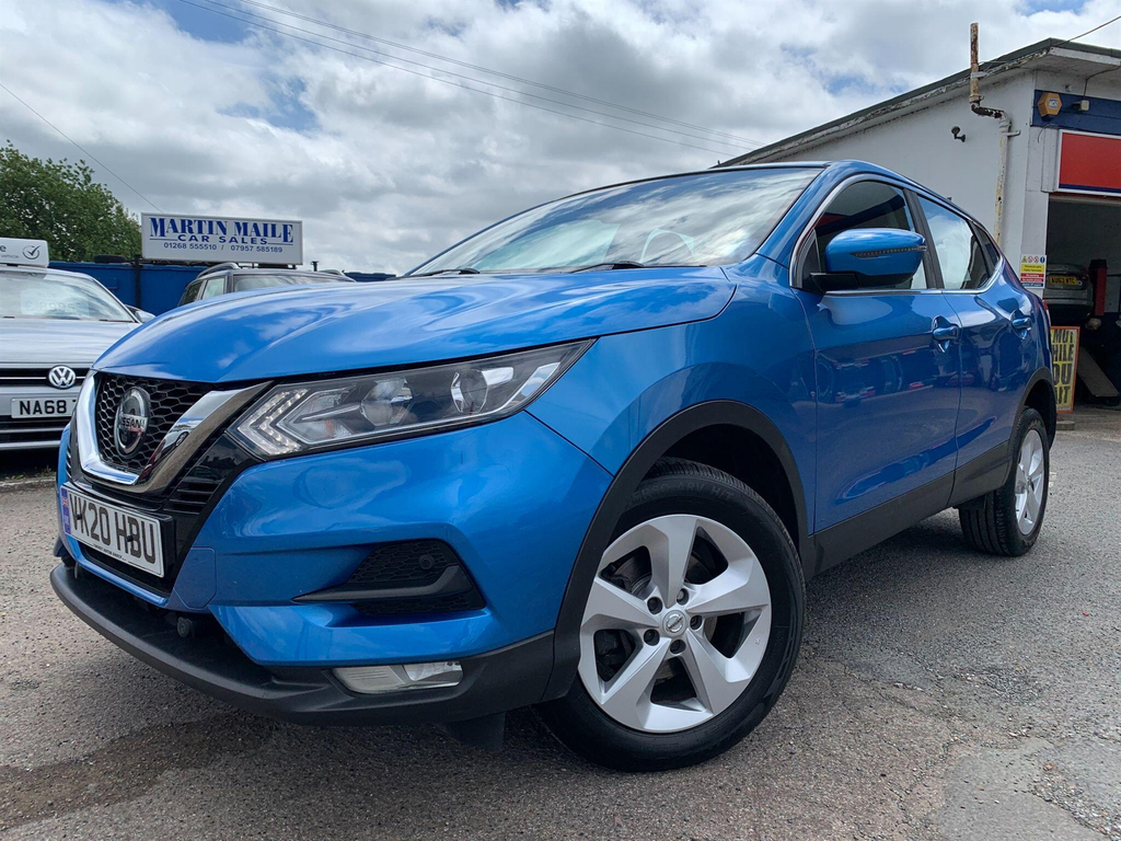 Nissan Qashqai 1.3 Dig-t Acenta Premium Euro 6 Ss Blue