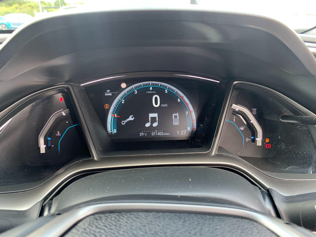 Honda Civic 1.0 Vtec Turbo Ex Red #34