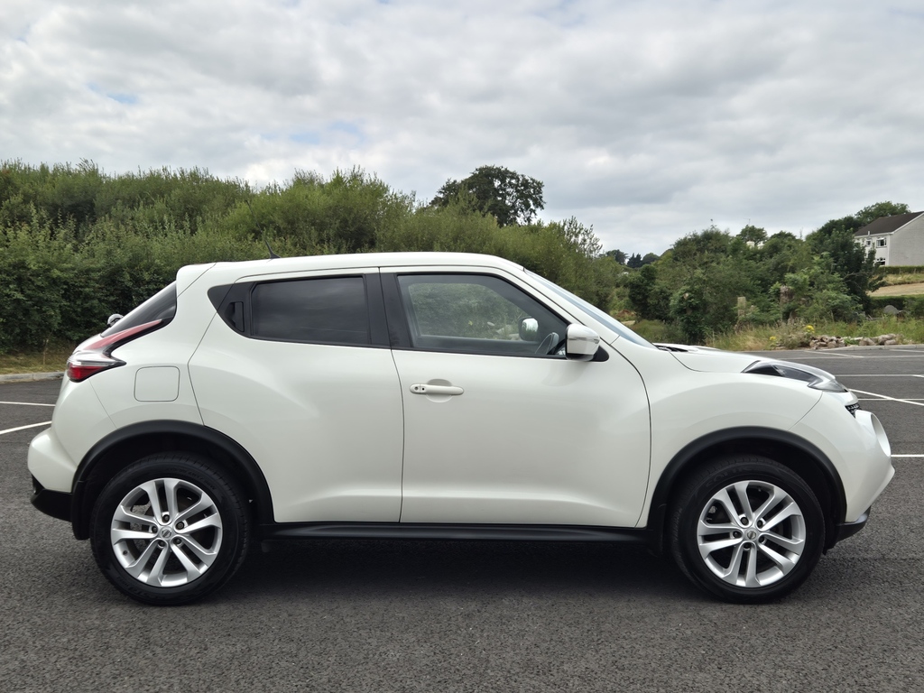 Nissan Juke 1.2 Dig-t White #4