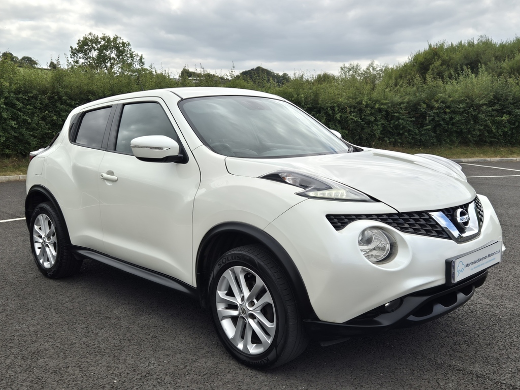 Nissan Juke 1.2 Dig-t White #5