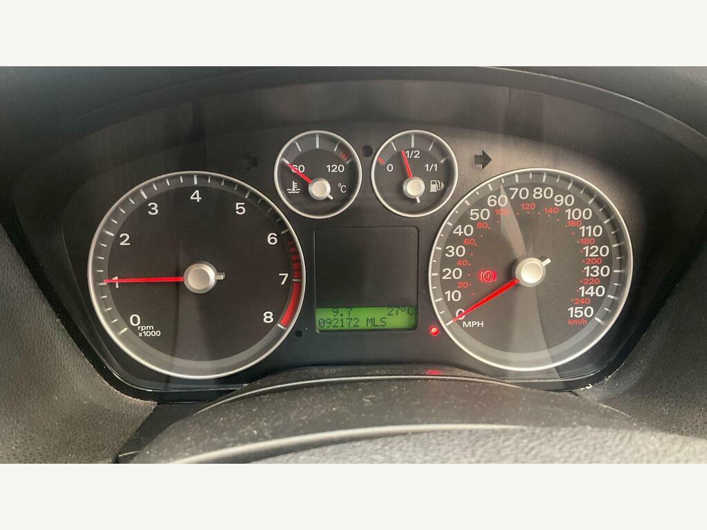 Ford Focus 2005 1.6 16V Zetec Mpv 166 Gkm Black #8