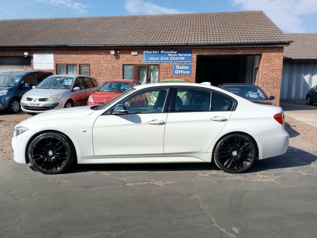 BMW 3 Series 2.0 320D M Sport Euro 5 S S White #4