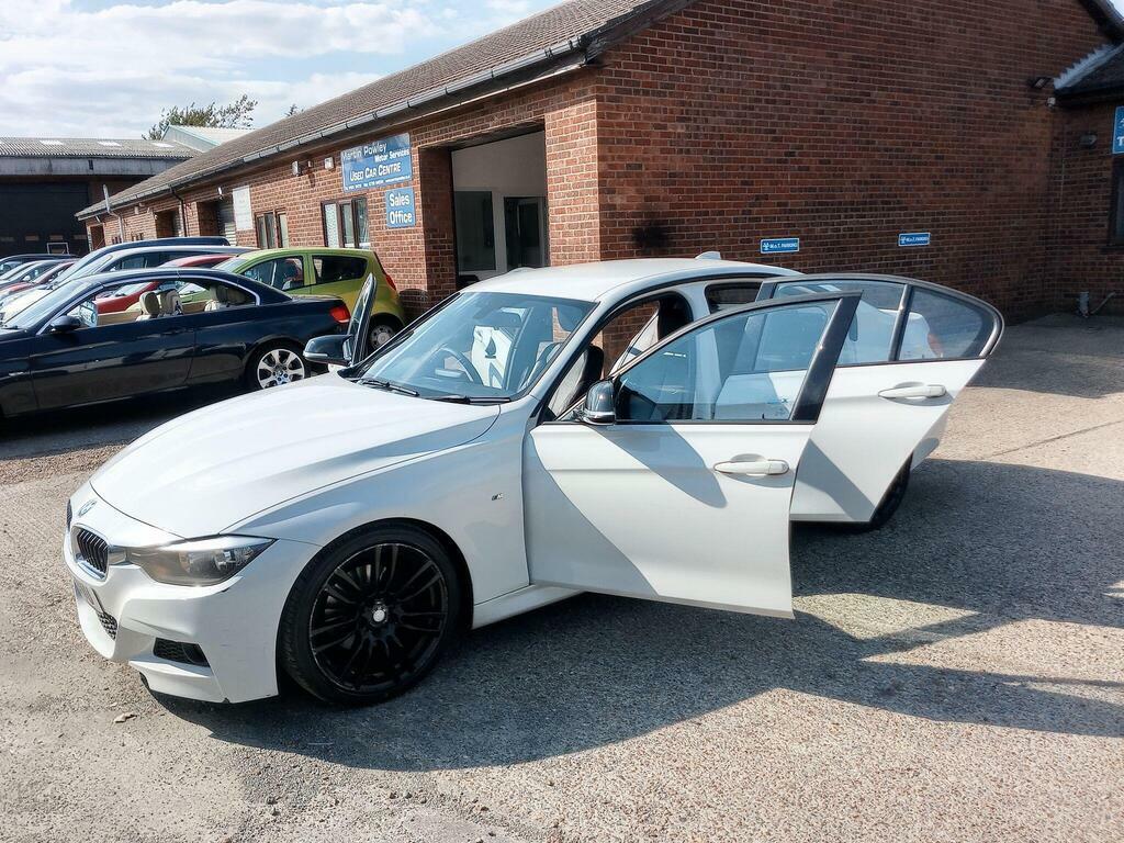 BMW 3 Series Sport White #7