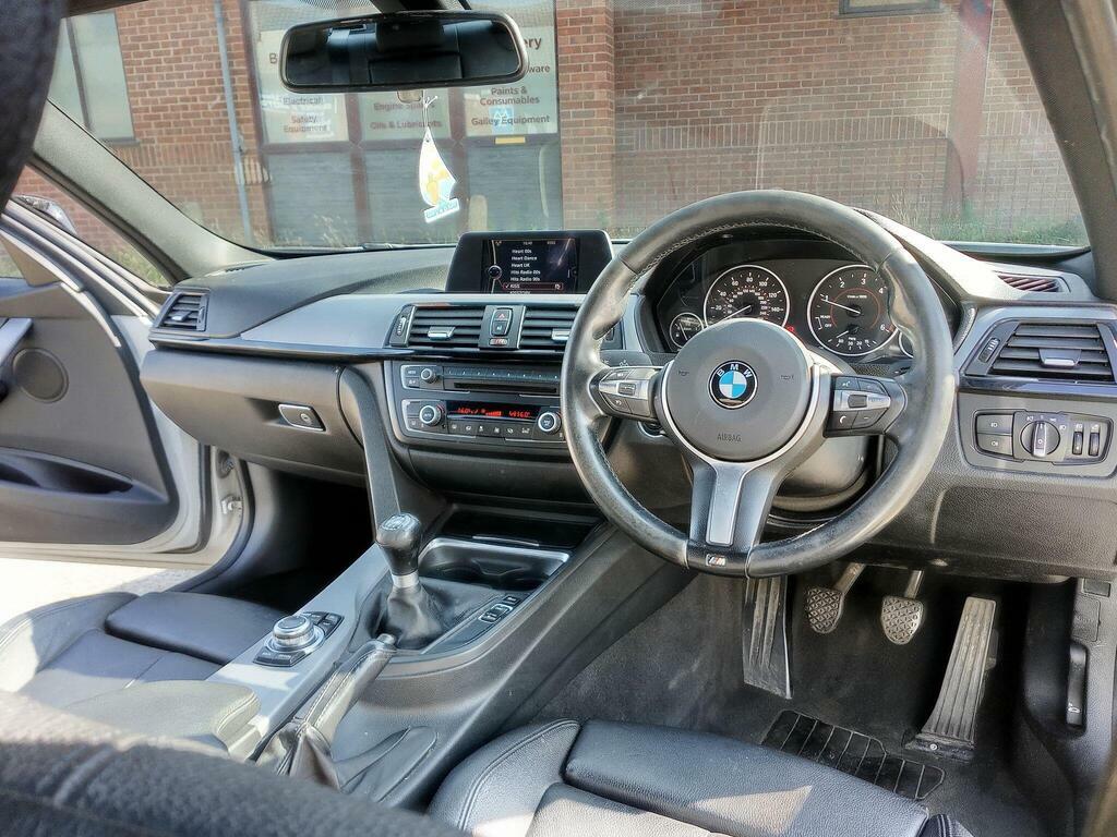 BMW 3 Series Sport White #11