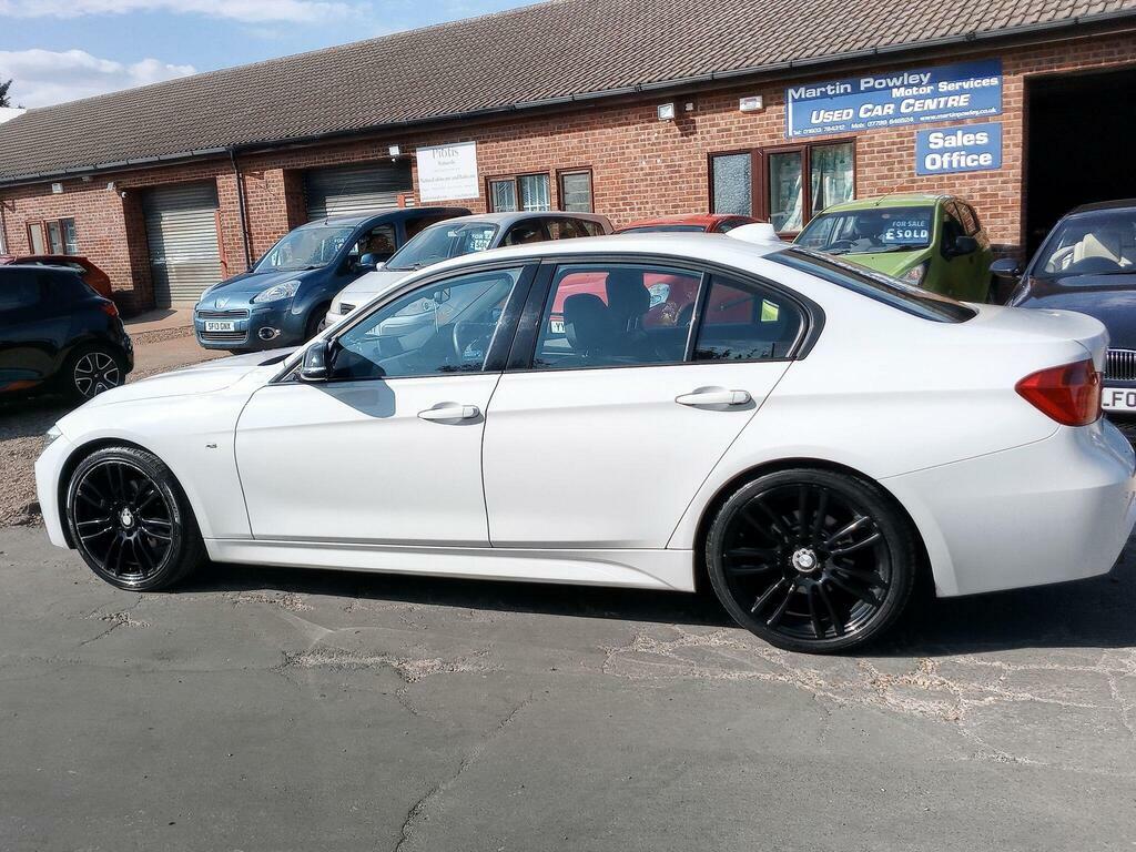 BMW 3 Series 2.0 320D M Sport Euro 5 S S White #5