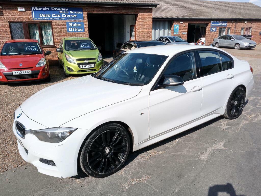 BMW 3 Series 2.0 320D M Sport Euro 5 S S White