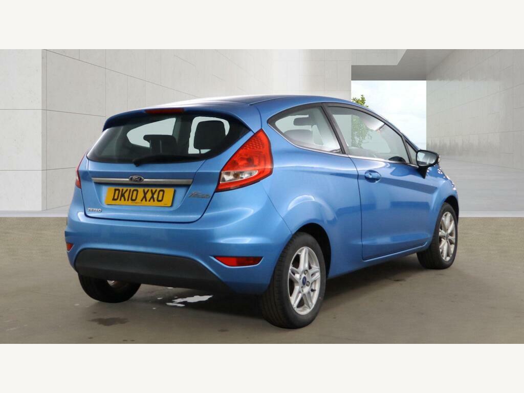 Ford Fiesta Hatchback 1.4 Zetec 2010 Silver #9
