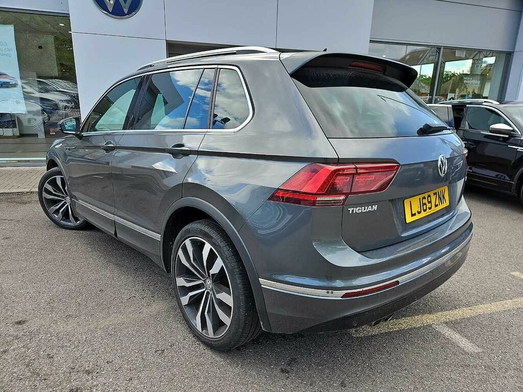 Volkswagen Tiguan 2.0 Tdi 190 4Motion R-line Dsg LJ69ZNK Grey #3