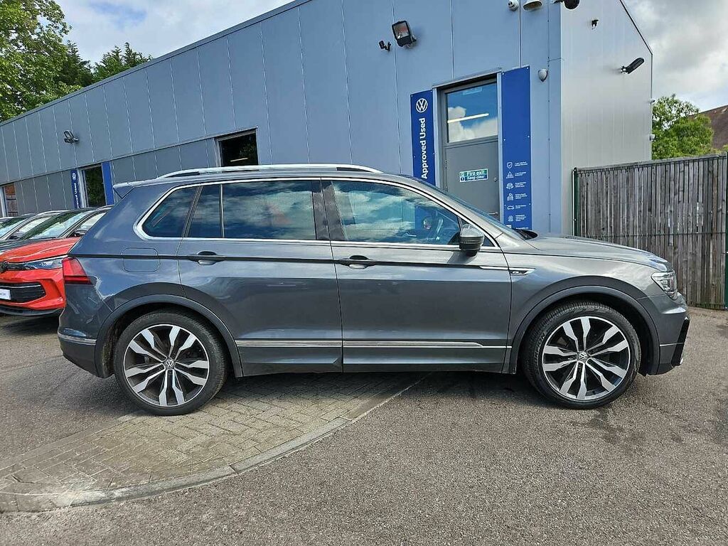 Volkswagen Tiguan 2.0 Tdi 190 4Motion R-line Dsg LJ69ZNK Grey #4